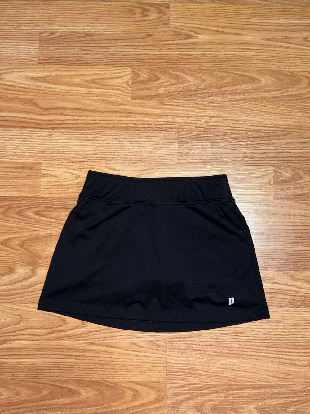 Women's Black Athletic Mini Skirt